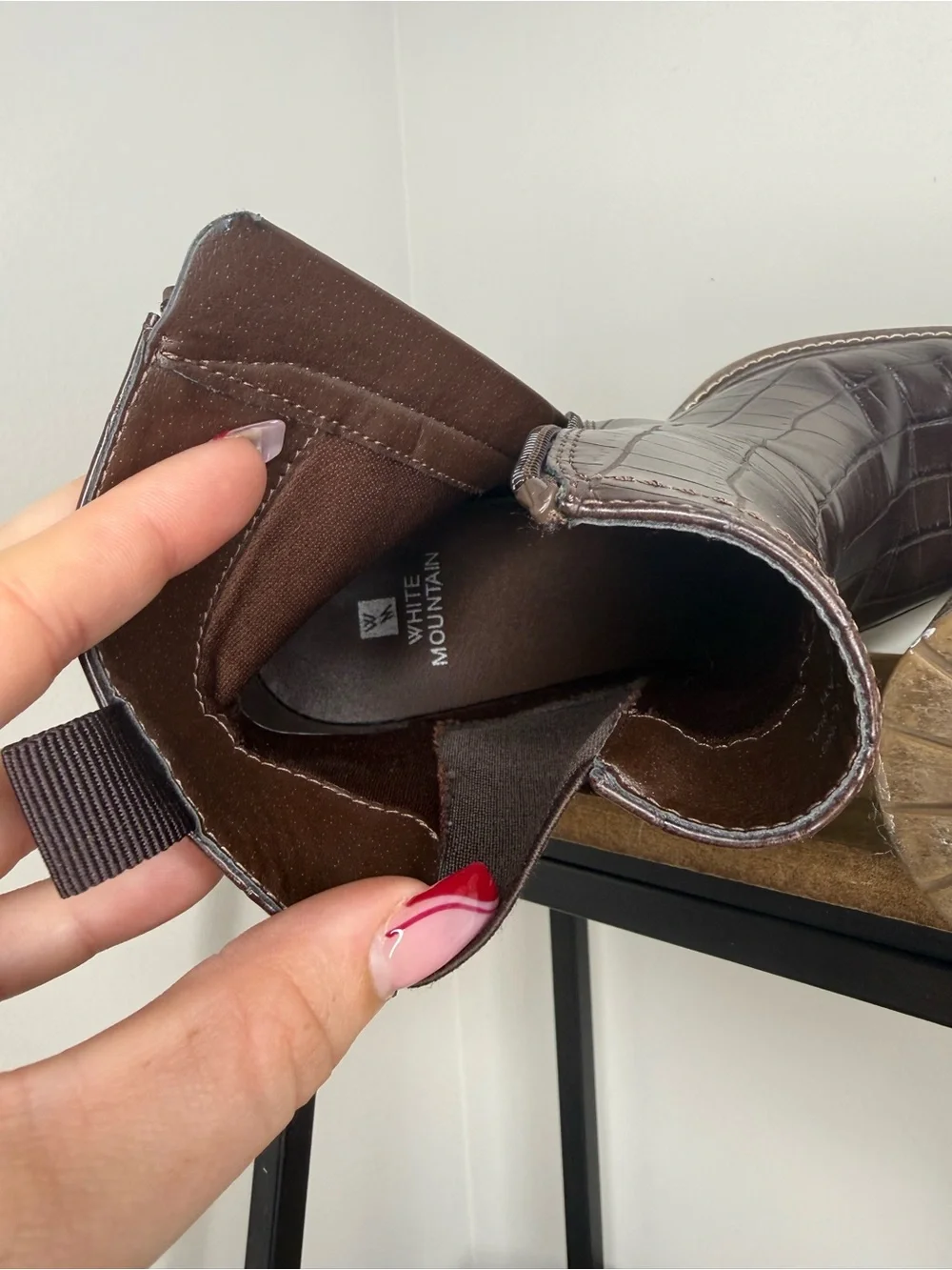 White Mountain Brown Boots